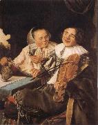 Judith leyster Carousing Couple oil on canvas